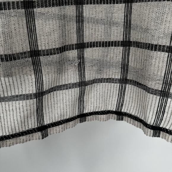 John Mark Shirt Top Womens Small Beige Boxy Knit Minimalist Casual Flowy - Picture 6 of 13